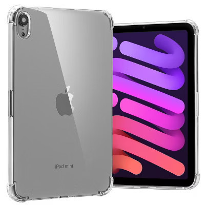 Vena For Apple iPad Mini 7 Case, iPad Mini 6 TPU Crystal Clear Case, iPad A17 Pro Case Cover, Slim and Light, Anti-Scratch, Clear | Target