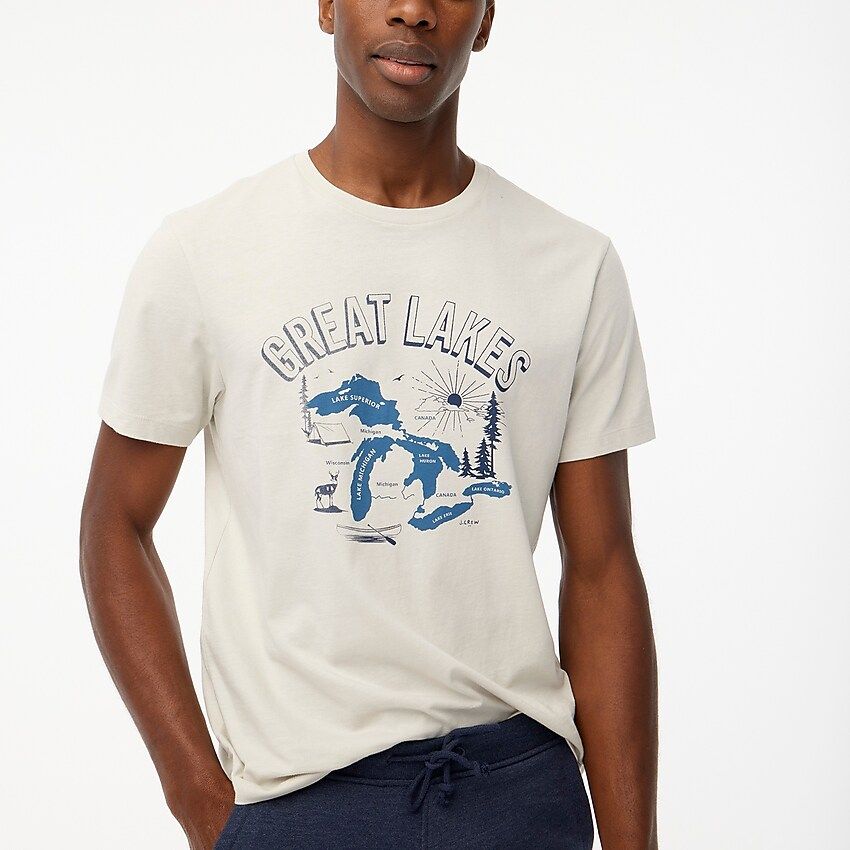 Great Lakes graphic tee | J.Crew Factory
