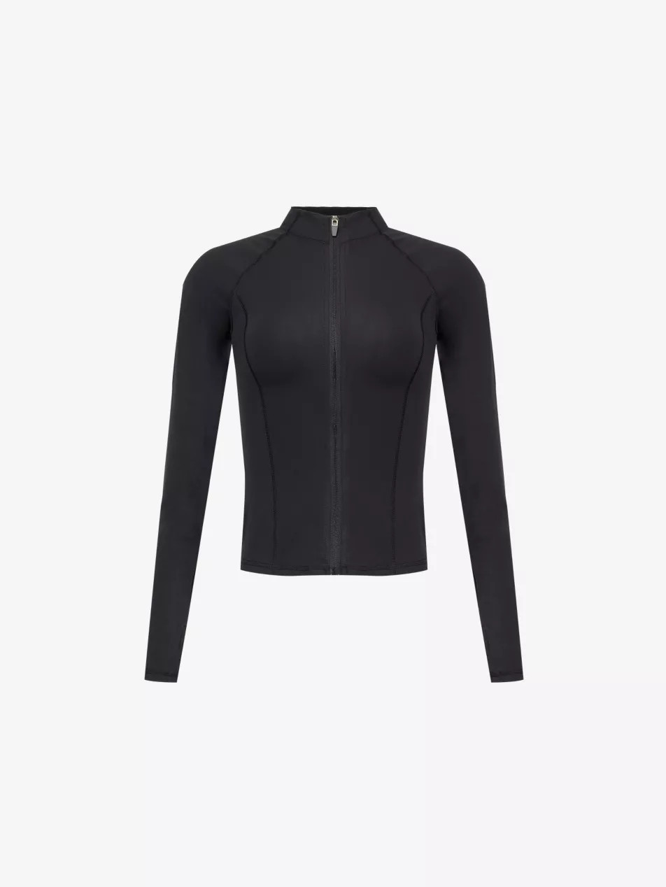 Ultimate high-neck stretch-woven jacket | Selfridges
