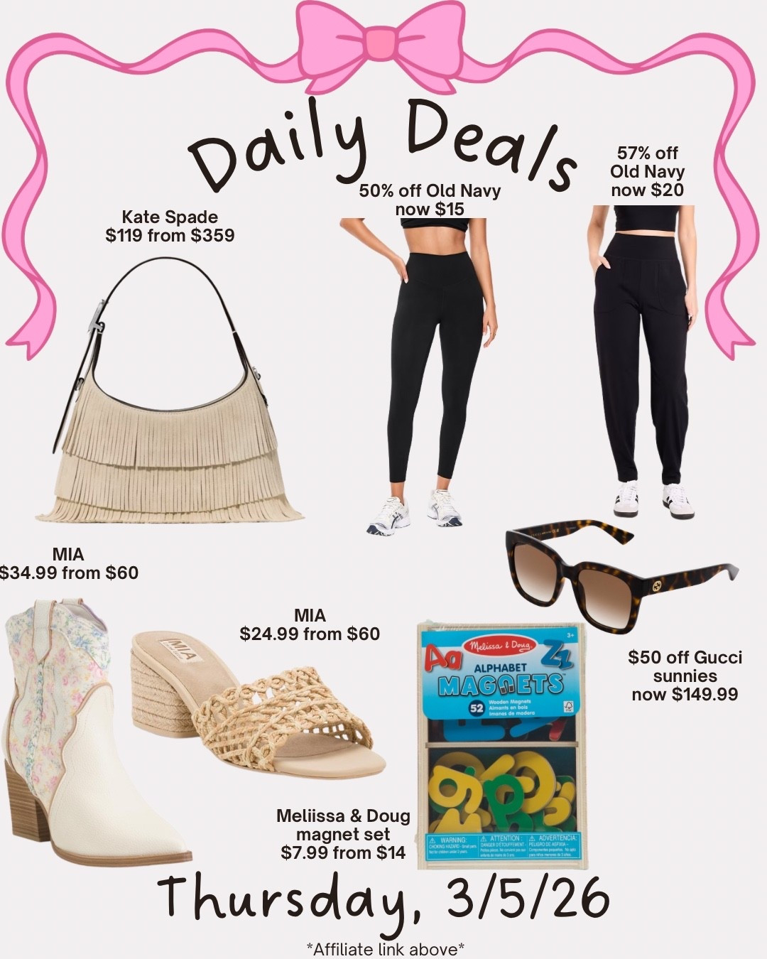 Daily deals 

#LTKSeasonal #LTKMidsize #LTKSaleAlert