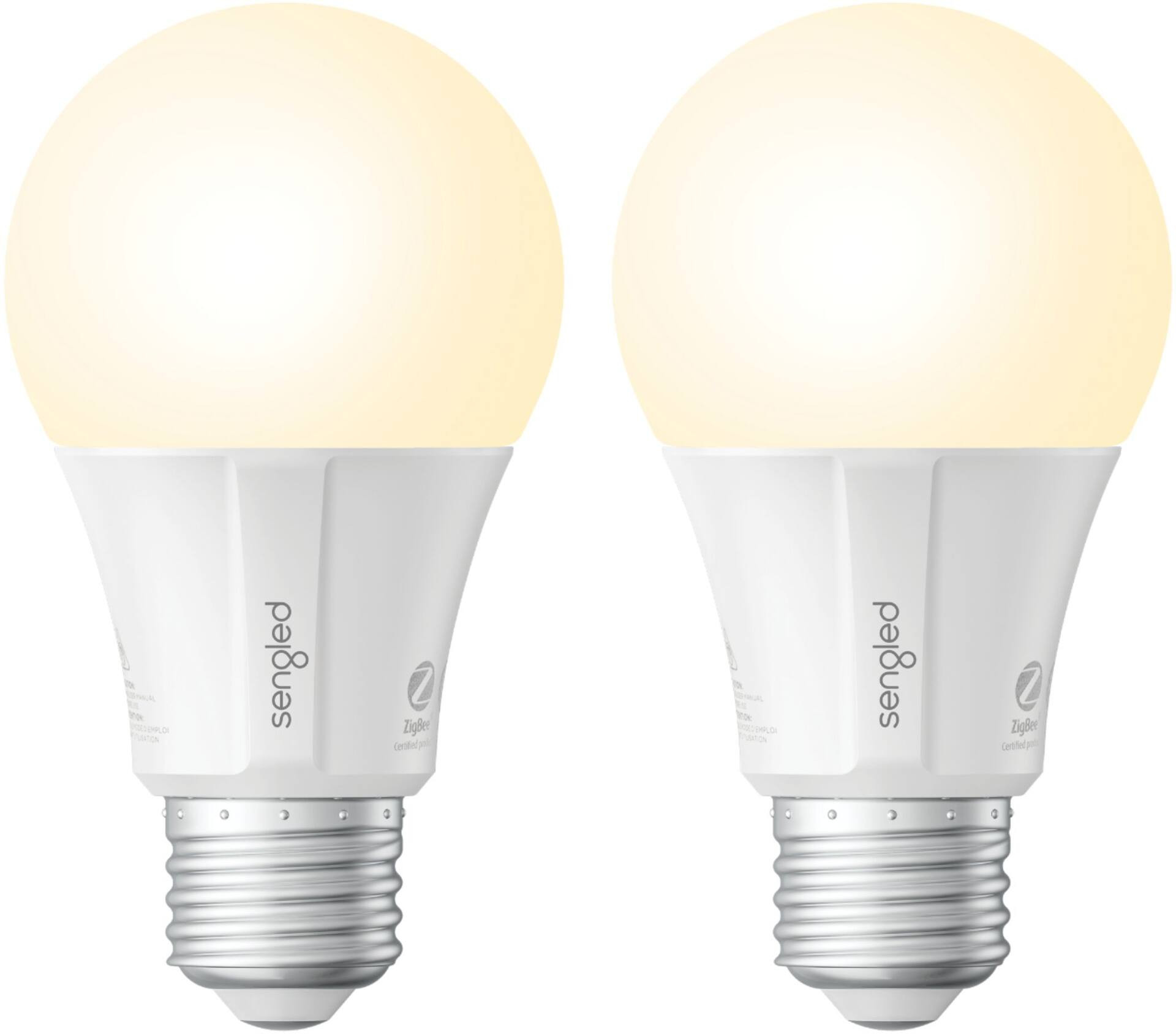 Sengled Smart LED Soft White A19 Bulb (2-Pack) White Only E11-G13W2_P - Best Buy | Best Buy U.S.