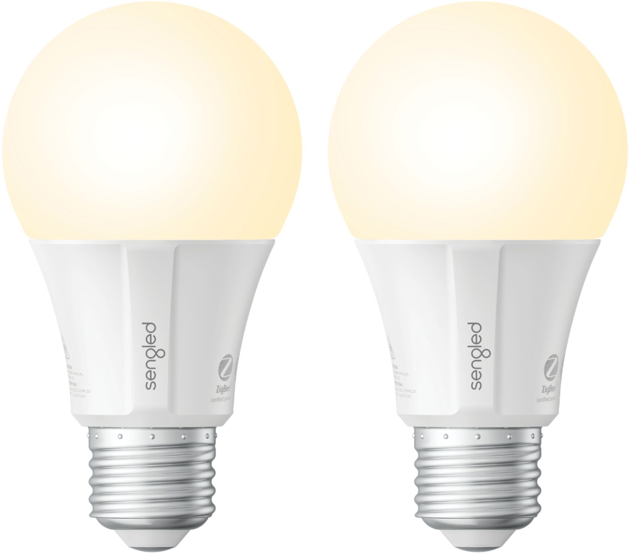 Sengled Smart LED Soft White A19 Bulb (2-Pack) White Only E11-G13W2_P - Best Buy | Best Buy U.S.