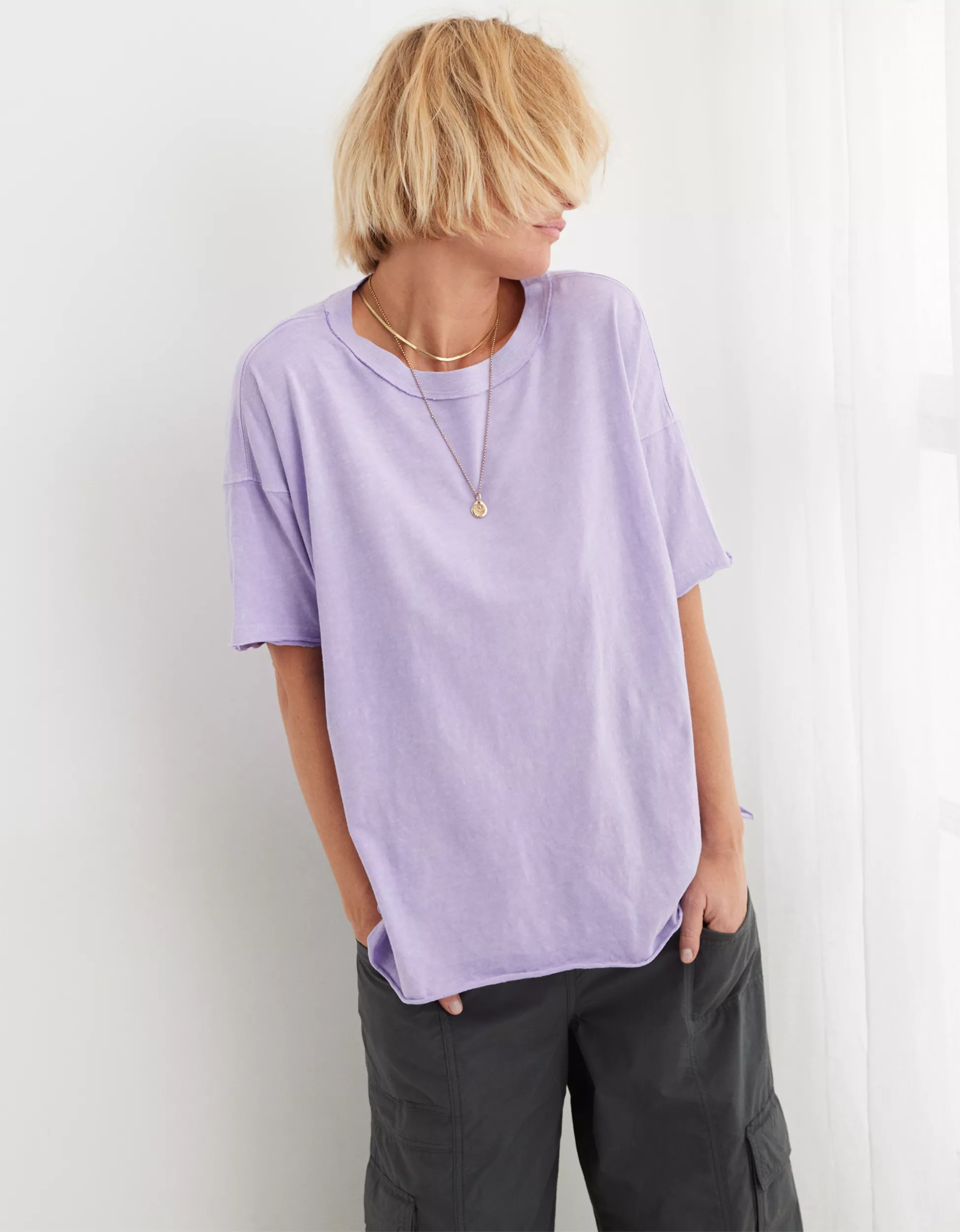 Aerie Oversized Boyfriend T-Shirt | Aerie