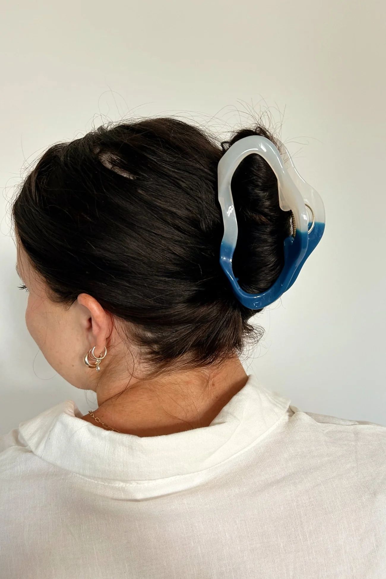 Blue Wave Claw Clip | Shop Andi