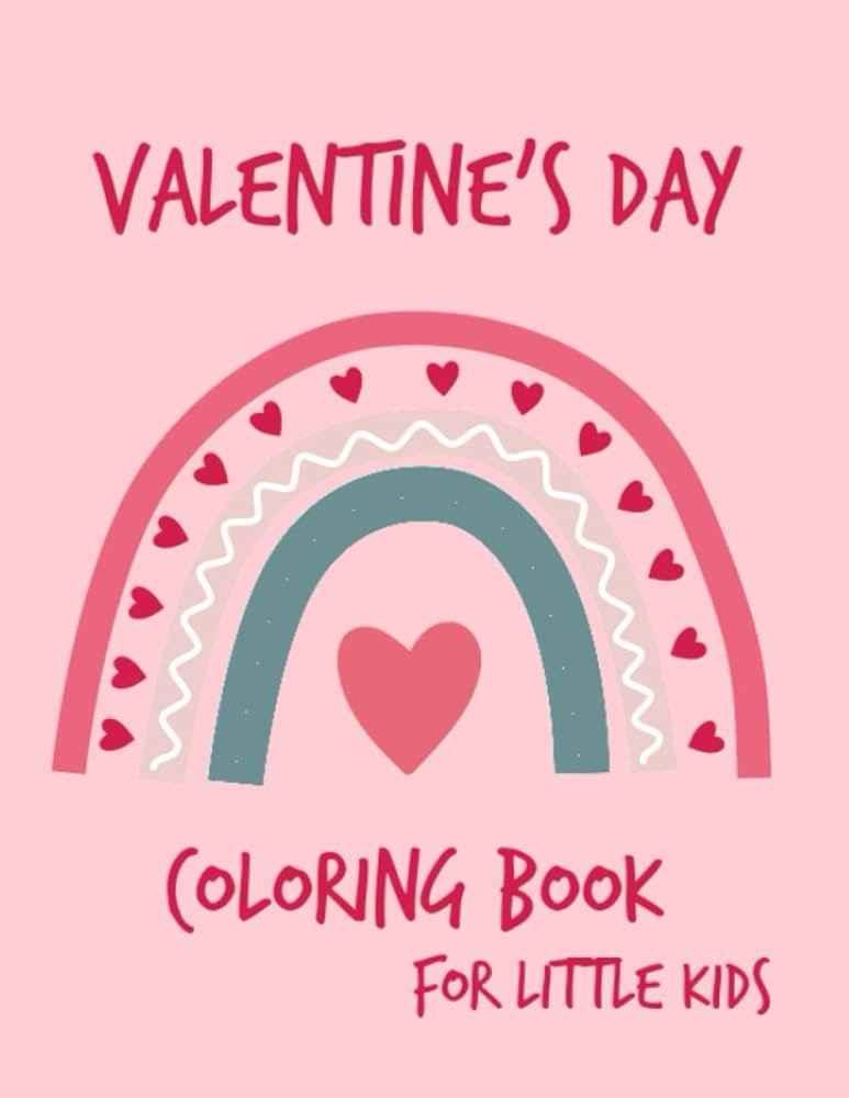Valentine's Day Coloring Book for Little Kids - Toddlers | Amazon (US)