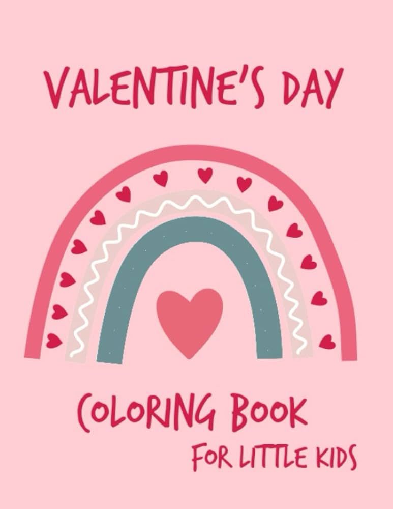 Valentine's Day Coloring Book for Little Kids - Toddlers | Amazon (US)