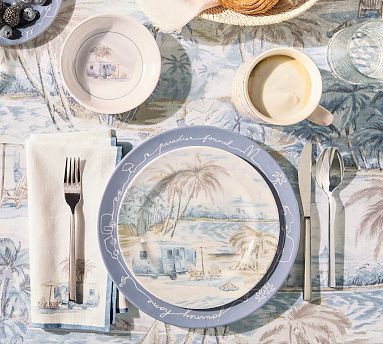 Airstream Outdoor Melamine Dinner Plates - Set of 4 | Pottery Barn (US)