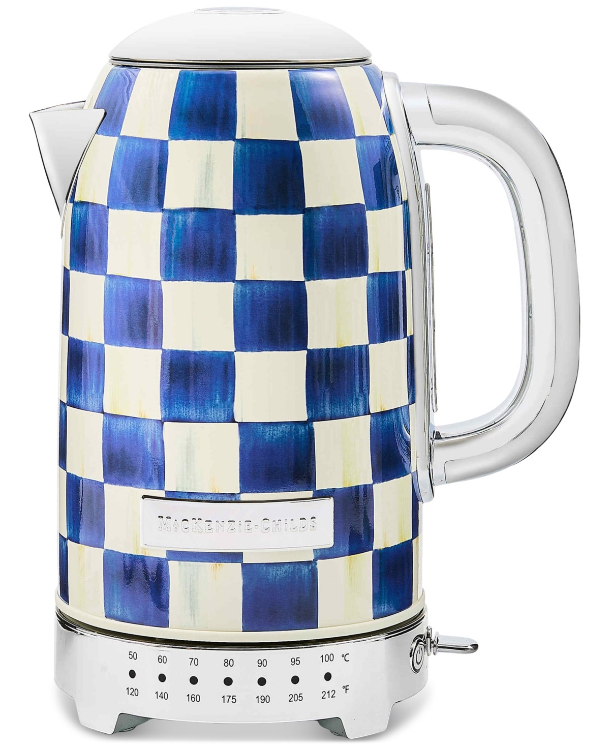 MacKenzie-Childs Royal Check Electric Kettle | Macy's