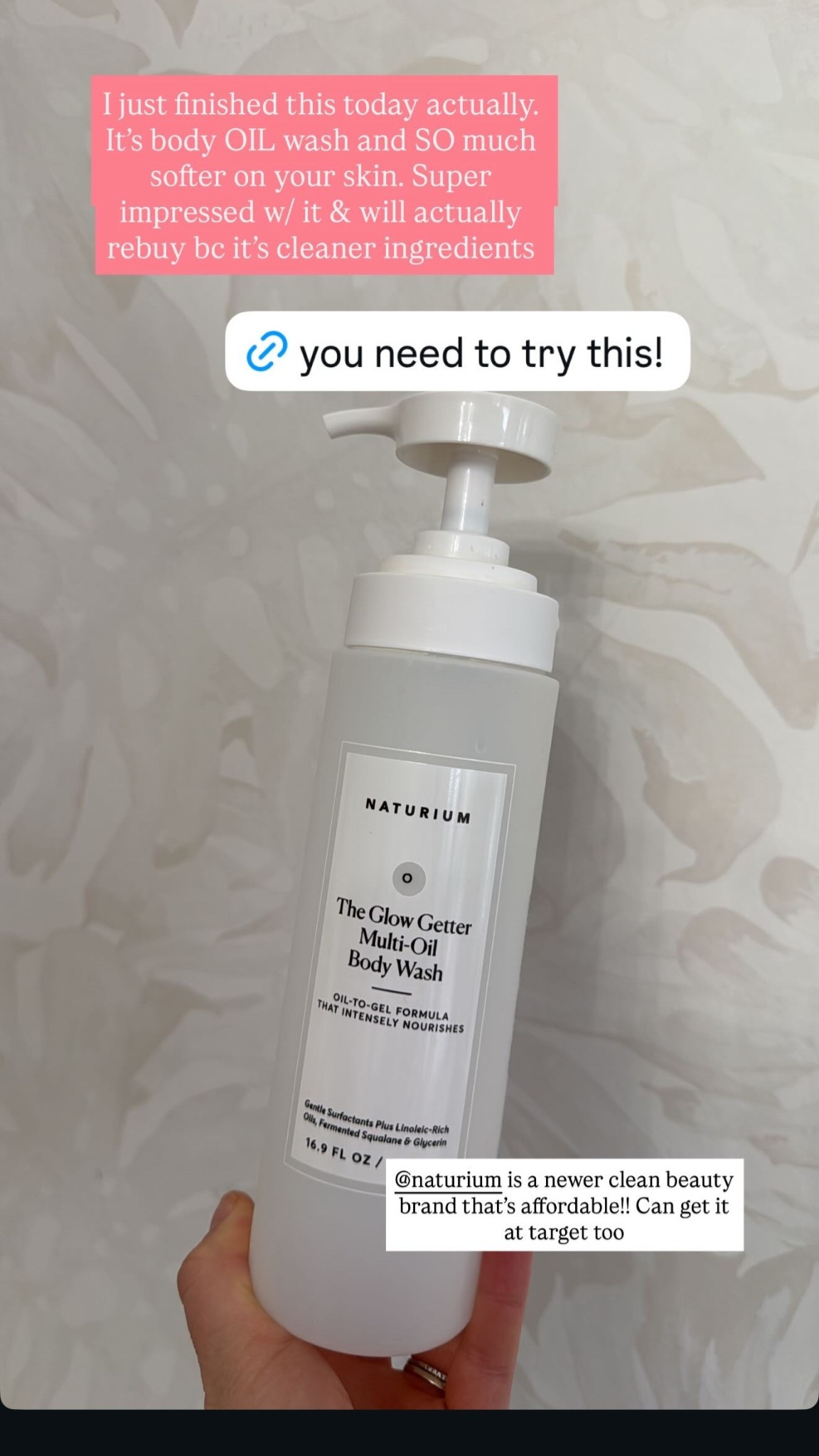 Naturium bod wash that turns into body oil and so moisturizing! Also love to pair it with the body butter. Love that it is non toxic beauty and cleaner ingredient body care 

Found this body wash at target beauty 

Beauty worried this one 

#LTKgrwm #LTKBeauty #LTKdayinmylife