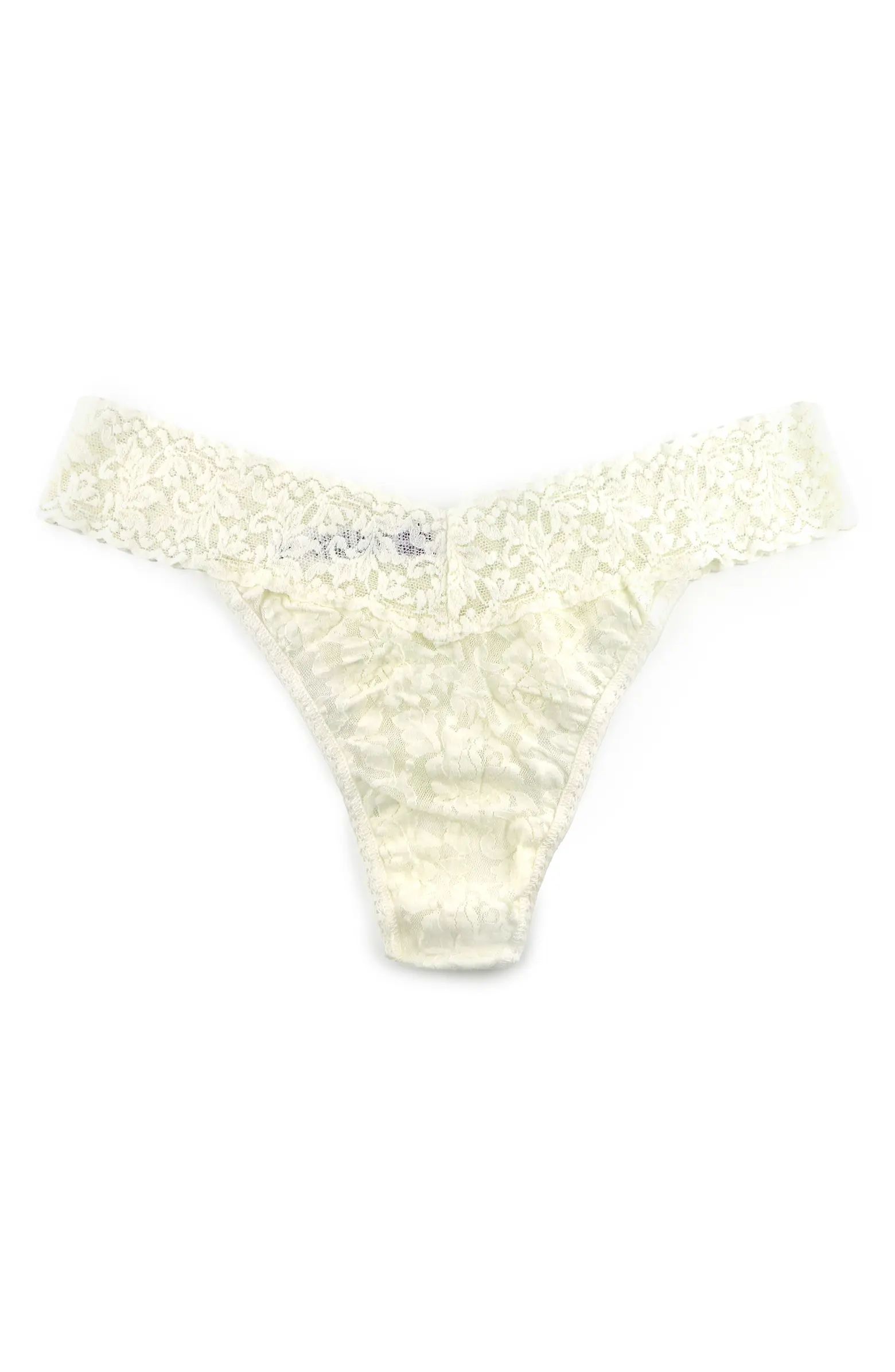 Original Rise Lace Thong | Nordstrom