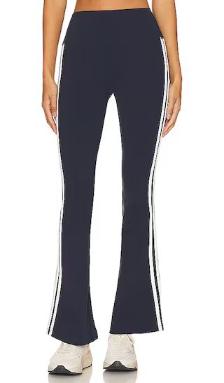 Raquel High Waist Supplex Flare Legging in Indigo & White | Revolve Clothing (Global)