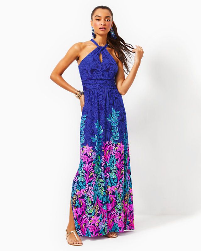 Orla Halter Maxi Dress | Lilly Pulitzer