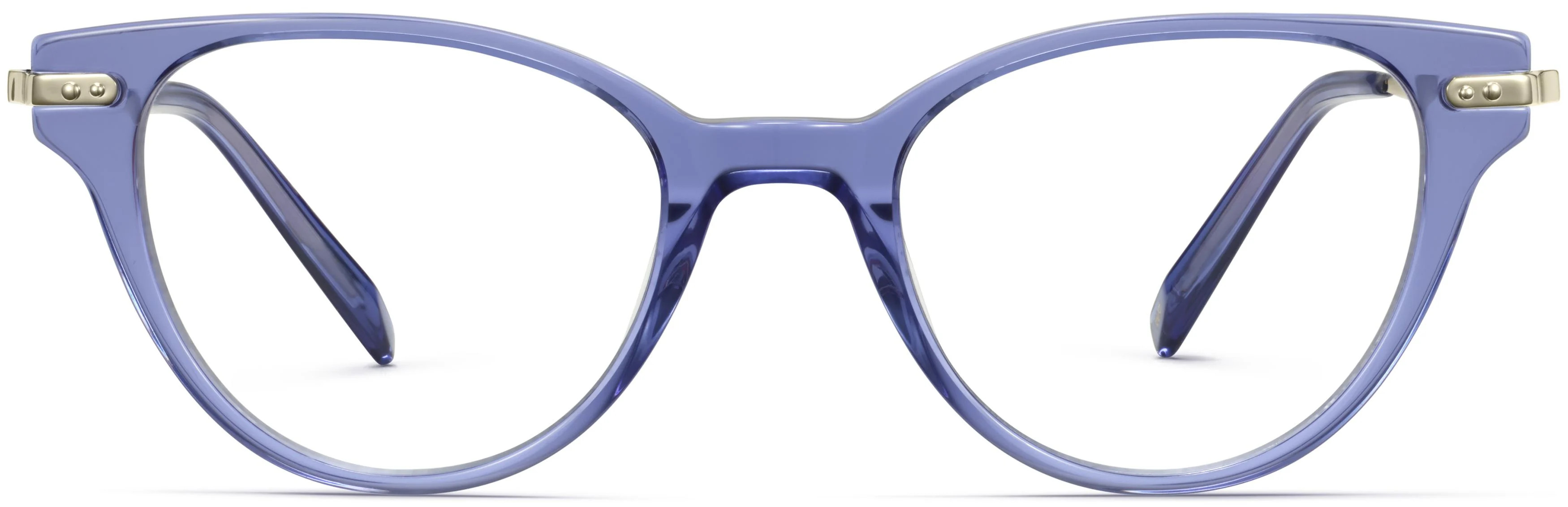 Fara Eyeglasses in Iris Crystal with Riesling | Warby Parker (US)