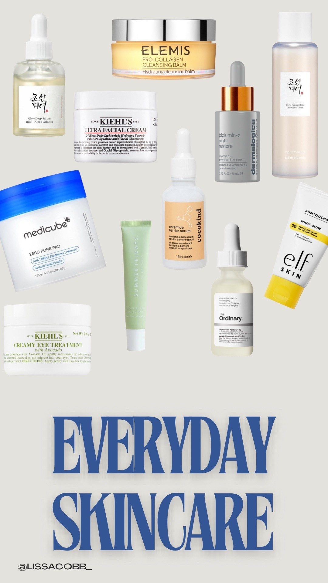 My everyday skincare!

Kiehls
Elf
Summer Fridays
The Ordinary
Medicube 
Beauty of Joseon
Dermalogica 
Cocokind
Skincare
Beauty
Sunscreen
Moisturizer 
Eye cream
Serum 

#LTKFindsUnder100 #LTKBeauty