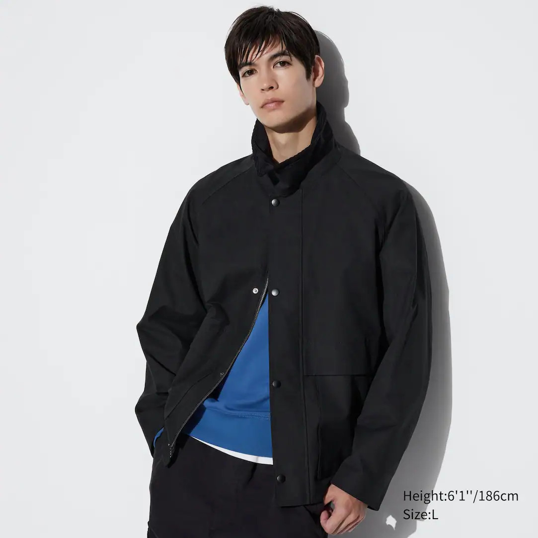 Utility Short Blouson Jacket | UNIQLO (UK)
