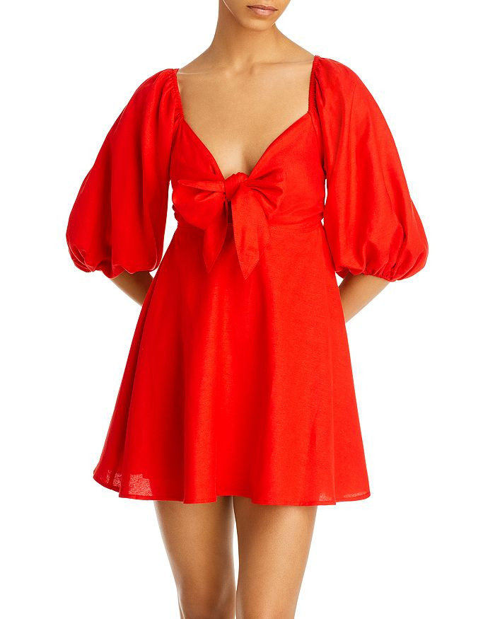 Sonny Knot Front Mini Dress | Bloomingdale's (US)