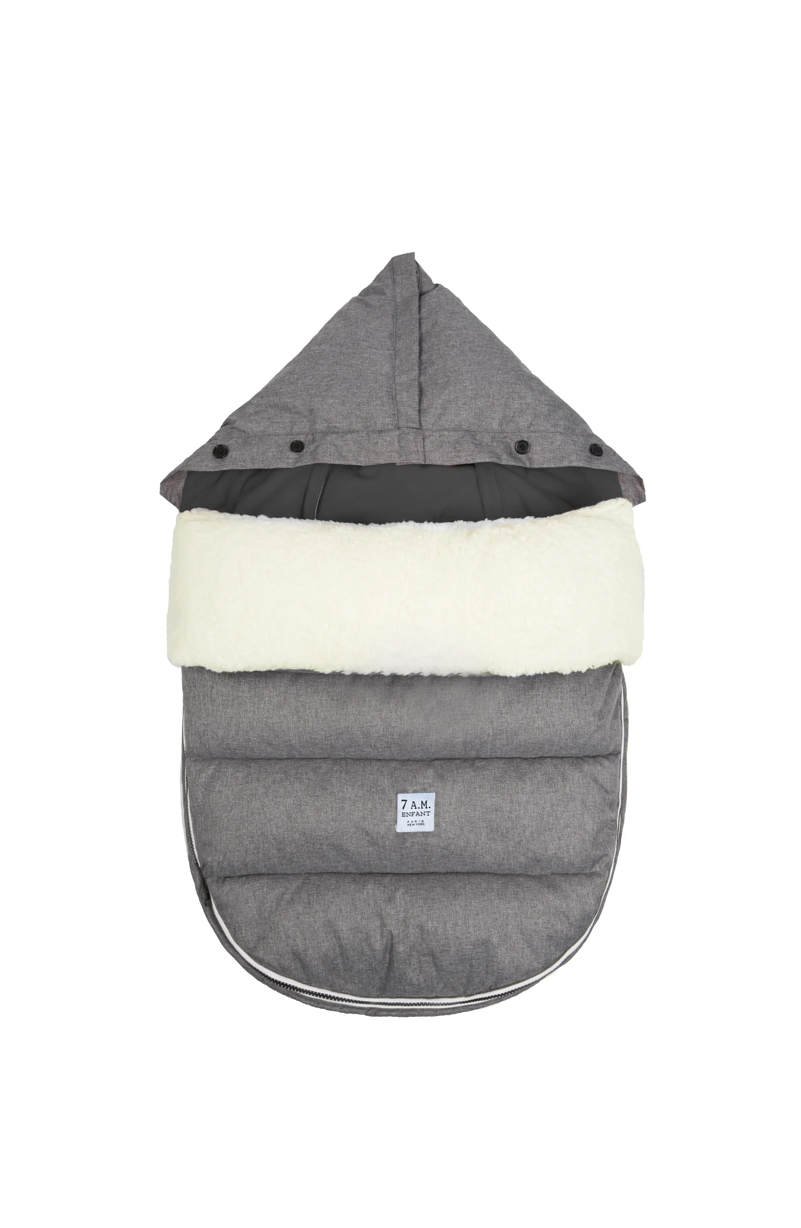 Infant 7 A.m. Enfant Lambpod Water Repellent Faux Shearling Car Seat/stroller Bunting, Size Small/Me | Nordstrom