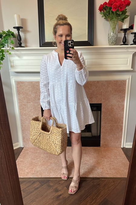 Size small dress and size up 1/2 on heels. Percent for the office, Easter, or vacation! 

Vacation outfits, resort wear, work outfits, Easter, spring outfits, spring dress, Walmart style, Walmart fashion, spring outfit, work wear 

#LTKworkwear #LTKtravel #LTKFind