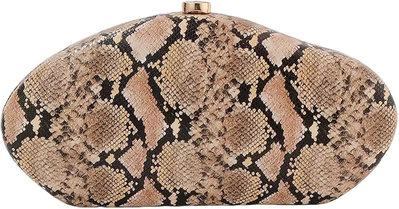 PU Leather Handbag Detachable Chain Crossbody Shoulder Evening Bag Clutch Purse for Women Formal ... | Amazon (US)