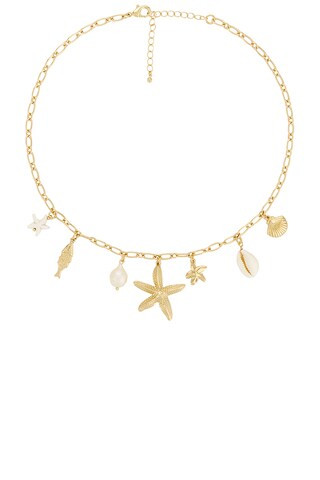 Zuma Necklace in Shell | Revolve Clothing (Global)