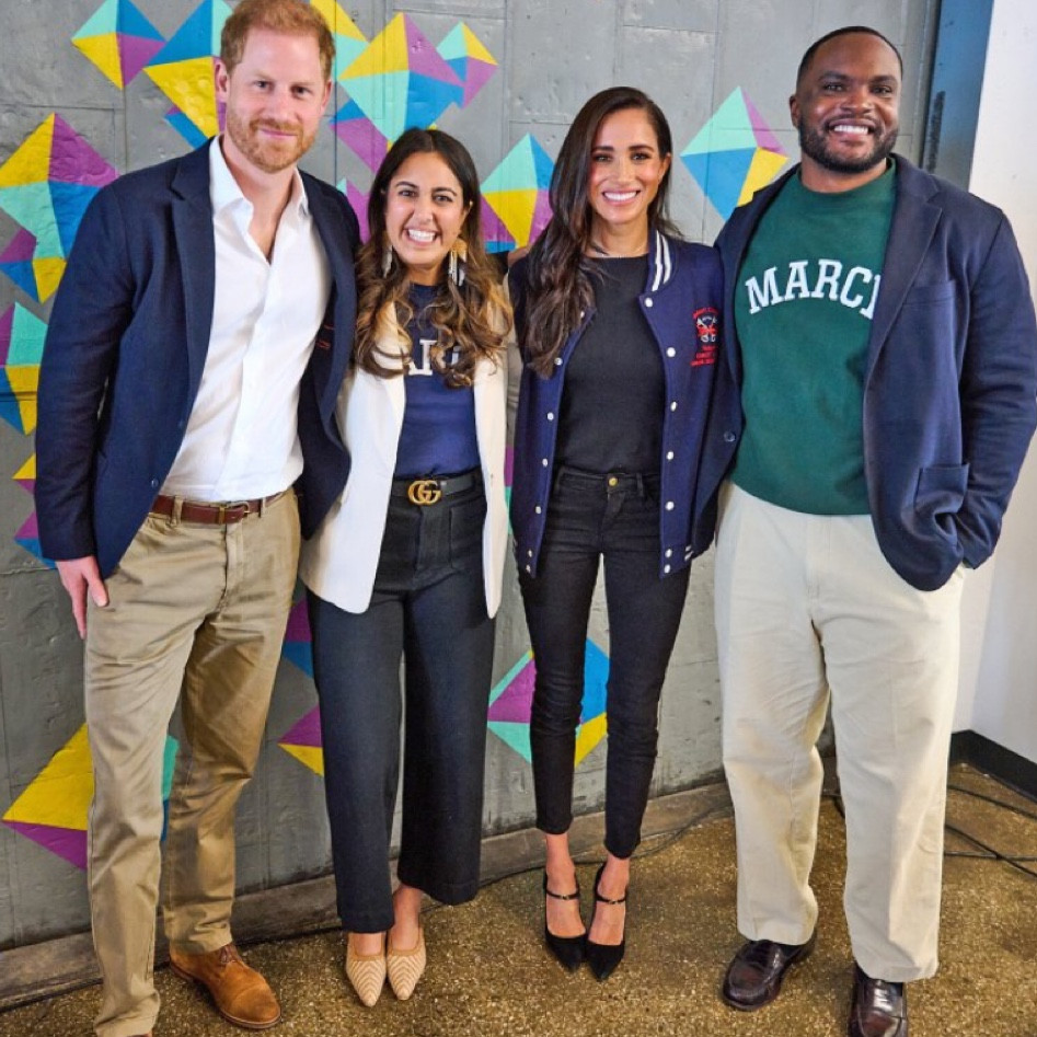 Meghan and Harry were in NYC yesterday, with Meghan wearing a classic all-black look with flairs of nostalgia with a #LettermanJacket she received in 2020. All the details are #ontheblog! 

#mirrormeg #meghanmarkle #marklestyle #meghanandharry #meghanmarklestyle

#LTKSeasonal #LTKstyletip #LTKover40