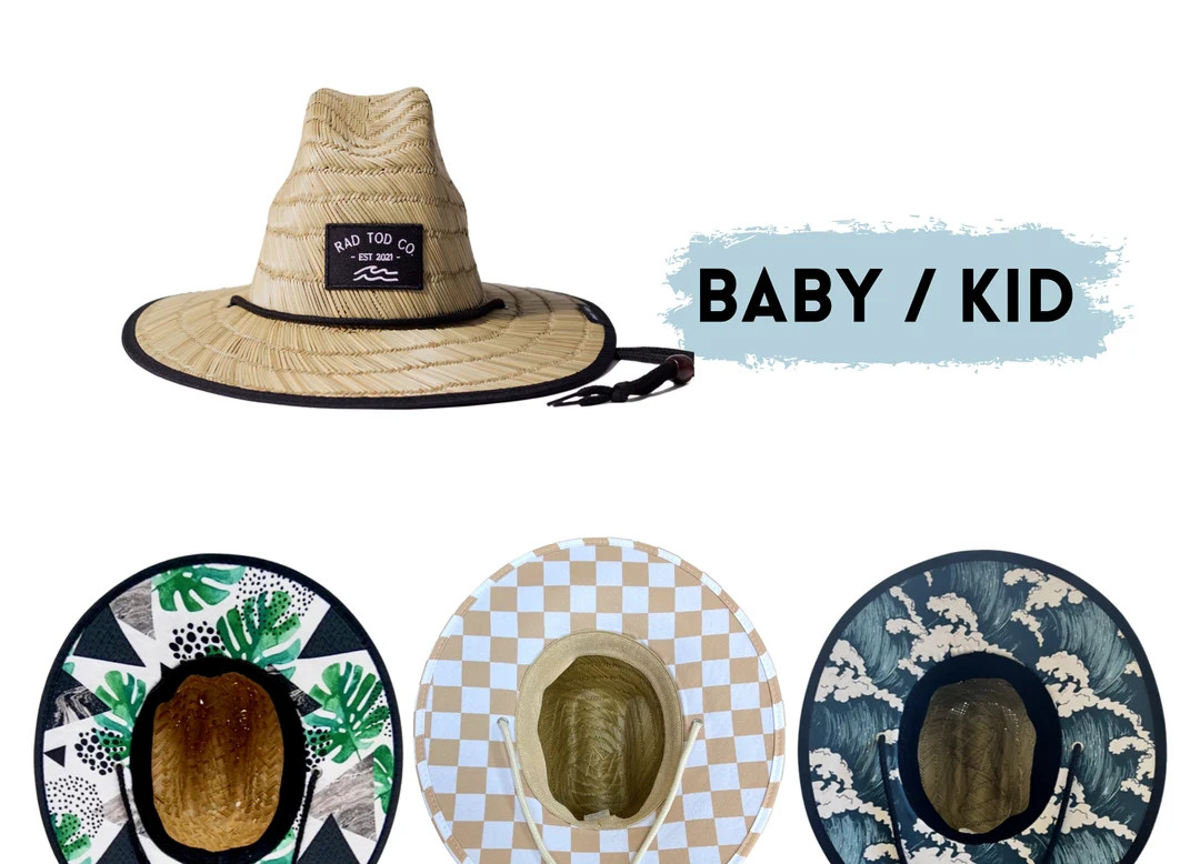 Baby Straw Hat - Baby Beach Hat - Baby Sunglasses - Infant Straw Hat - Kid Straw Hat - Kid Beach ... | Etsy (US)