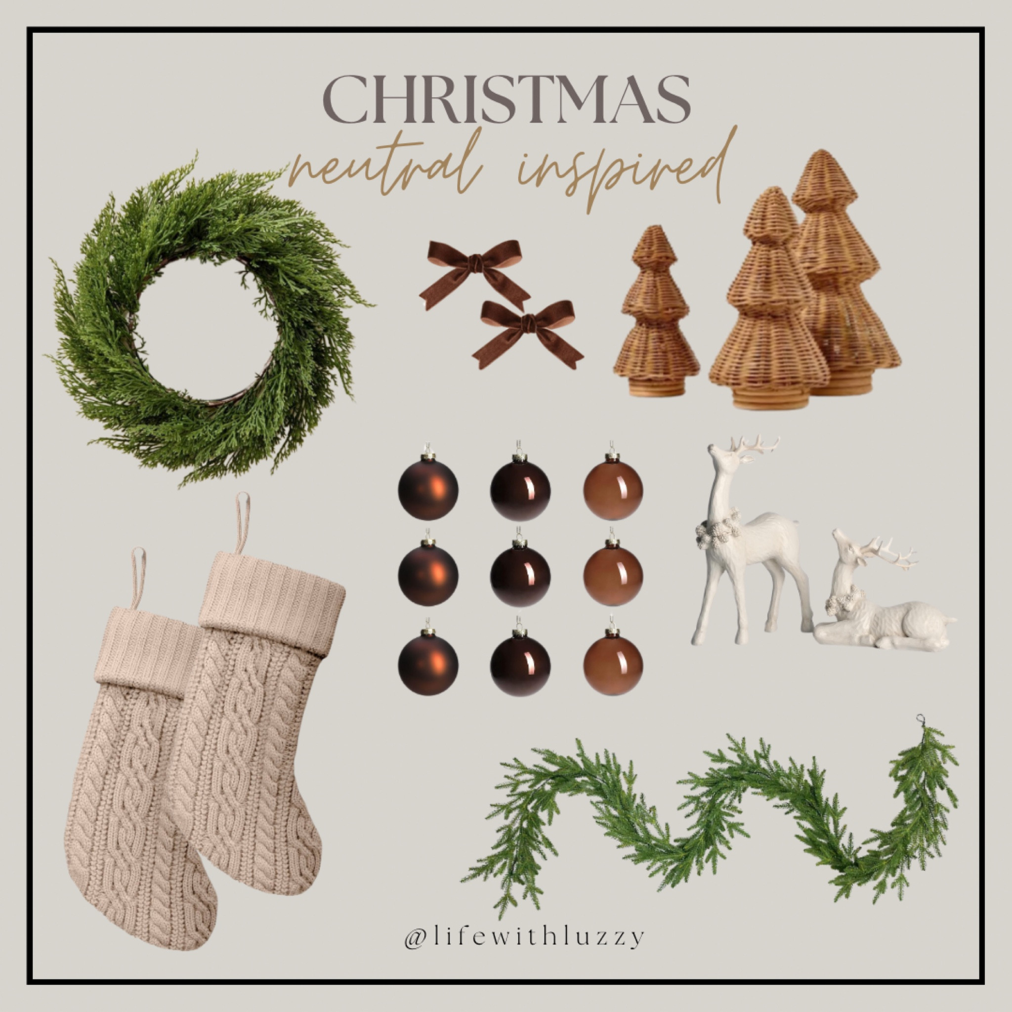 Neutral Christmas 🤎

#LTKSaleAlert #LTKHoliday #LTKSeasonal