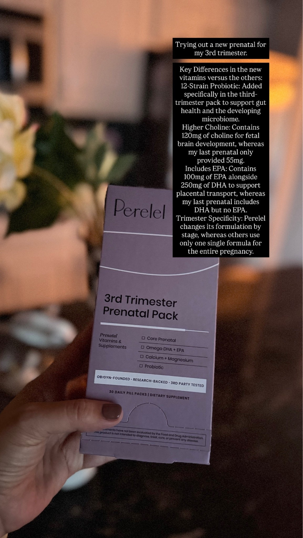 Right now you can get 20% off with with LDW2026 on my new prenatals.  I love that they have different formulas for different stages.

#LTKmomlife