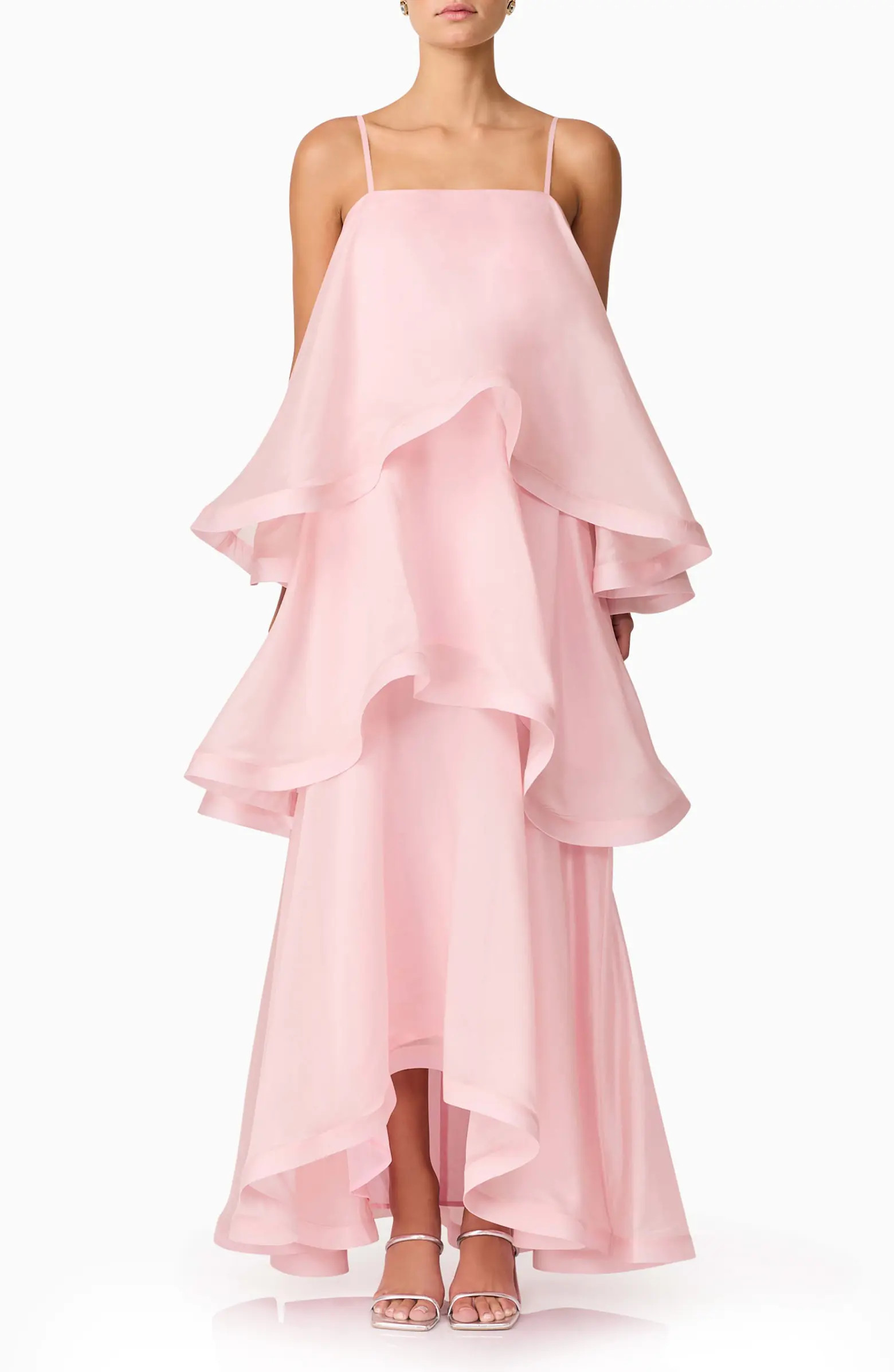 Elliatt Noemi Tiered Voile Maxi Dress | Nordstrom | Nordstrom