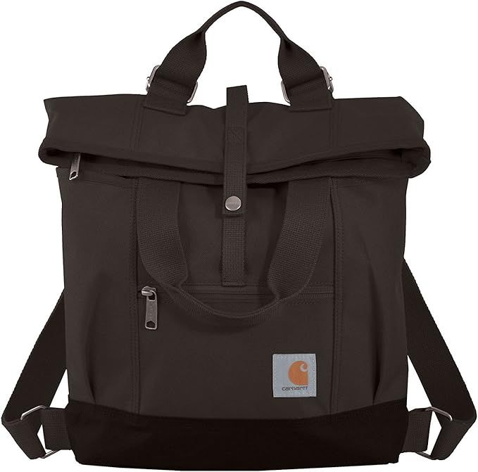 Carhartt Legacy Women's Hybrid Convertible Backpack Tote Bag, Black | Amazon (US)
