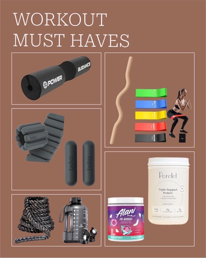 My go-to workout must haves! 💪 ✨ #LTKEssentials

#LTKActive