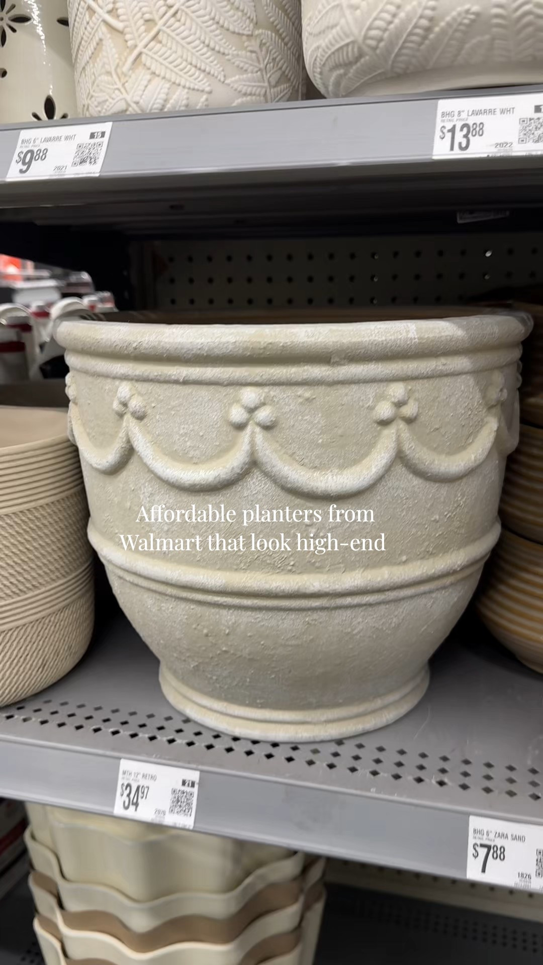 Affordable planters from Walmart that look high-end 🌿✨

#LTKHome