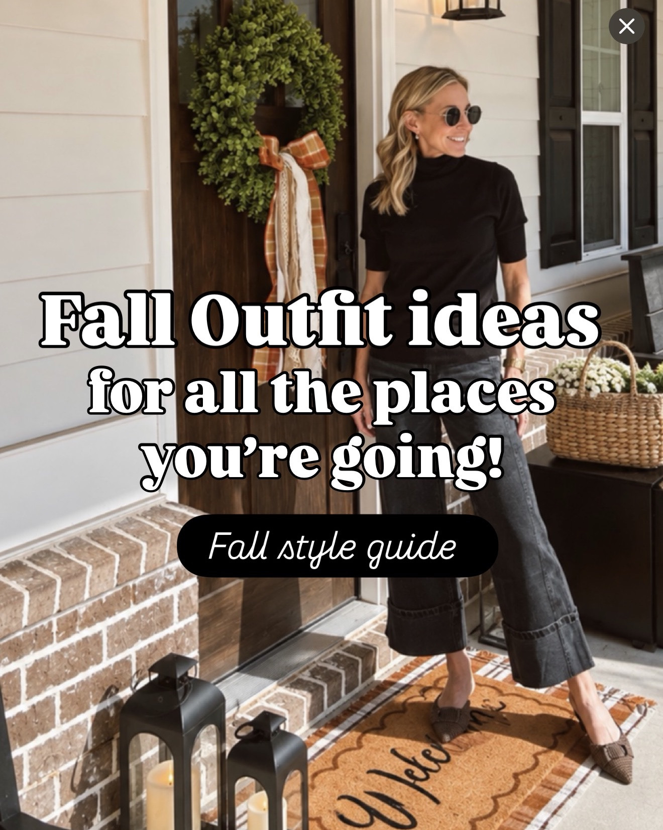 Fall plans, but make the outfit the main event. 🍂🤎 I put together 8 wearable fall outfits for all the places we’re actually going this season—coffee runs, casual Fridays, work days, fall festivals, college football weekends, date nights, church, brunch and even a fall wedding. These are easy, comfortable fall outfit ideas for women over 40 and 50 that can take you from work to weekend. Which look are you wearing first?

Comment FALL and I’ll send you all the outfit details + links!

Fall outfits for women, fall fashion over 40, fall fashion over 50, women’s fall outfit ideas, casual fall outfits, cute fall outfits, affordable fall fashion, fall work outfits, teacher outfits for fall, fall workwear for women, weekend fall outfits, fall date night outfit, fall wedding guest outfit, church outfits for fall, college football outfits, game day style, fall brunch outfit, coffee run outfit, casual Friday outfit, fall skirts, wide leg jeans, fall dresses, plaid outfits, fall sweaters, sweater vests, cardigans, clogs, fall shoes, transitional fall outfits, everyday fall style, classic fall fashion, preppy fall outfits, comfortable fall outfits, autumn outfit inspiration.