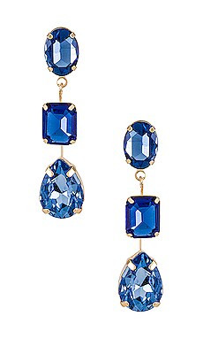 Deep Sea Earrings in Cobalt | Revolve Clothing (Global)