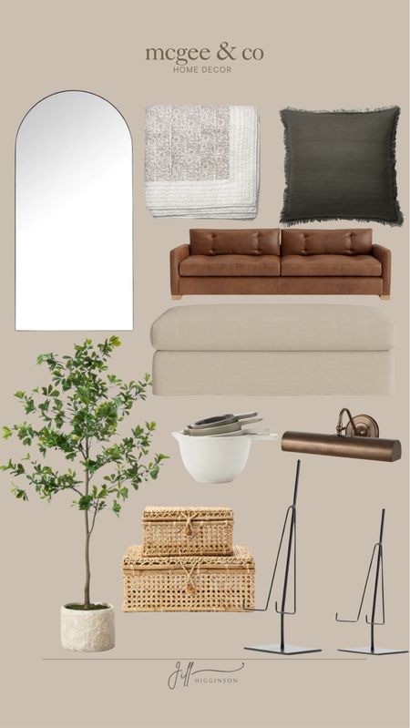 McGee & Co home decor! 

Tree, plant, couch, ottoman, mirror, lighting, kitchen, living room 

#LTKsalealert #LTKhome #LTKfindsunder100