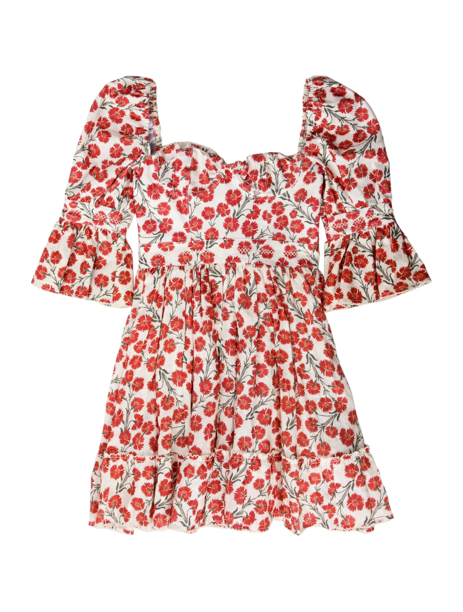 Floral Print Mini Dress w/ Tags | The RealReal