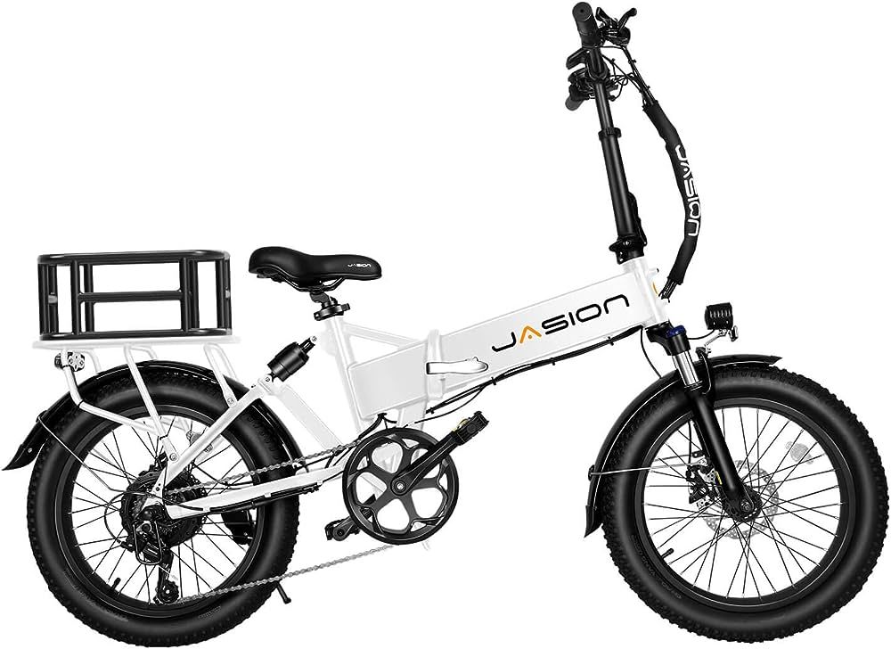 Jasion EB7 2.0 Electric Bike for Adults, 500W Motor 20MPH Max Speed, 48V 10AH Removable Battery, ... | Amazon (US)