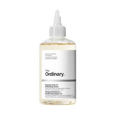 The Ordinary Glycolic Acid 7% Exfoliating and Brightening Daily Toner - 8 fl oz - Ulta Beauty | Target