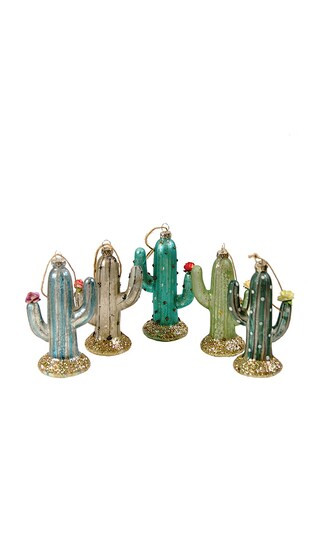 Cactus Ornament Set Of 5 | Revolve Clothing (Global)