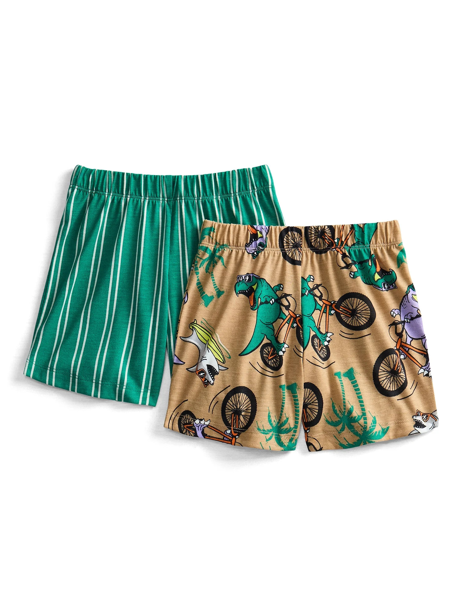 Wonder Nation Boys Printed Sleep Shorts, 2-Pack, Sizes 4-18 | Walmart (US)