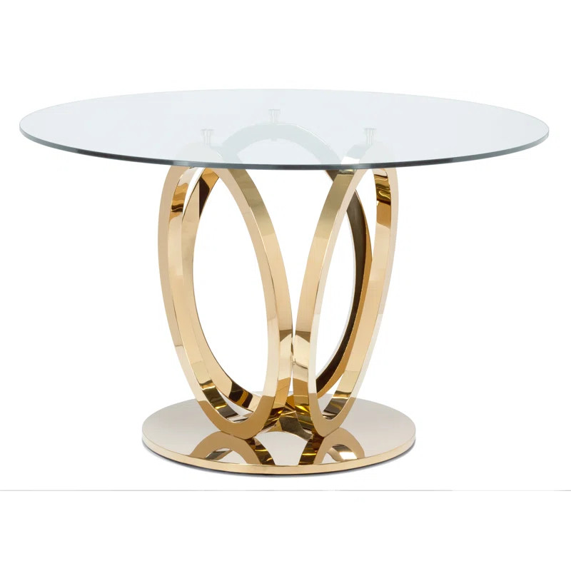 Alverna 51" Pedestal Dining Table | Wayfair North America