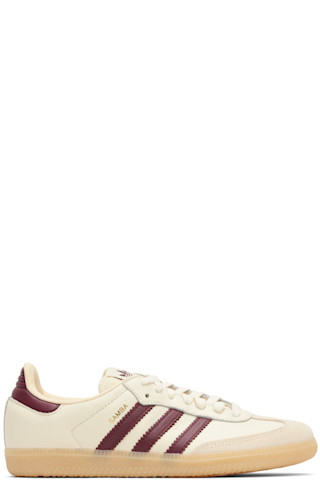 adidas Originals - Off-White Samba OG Sneakers | SSENSE