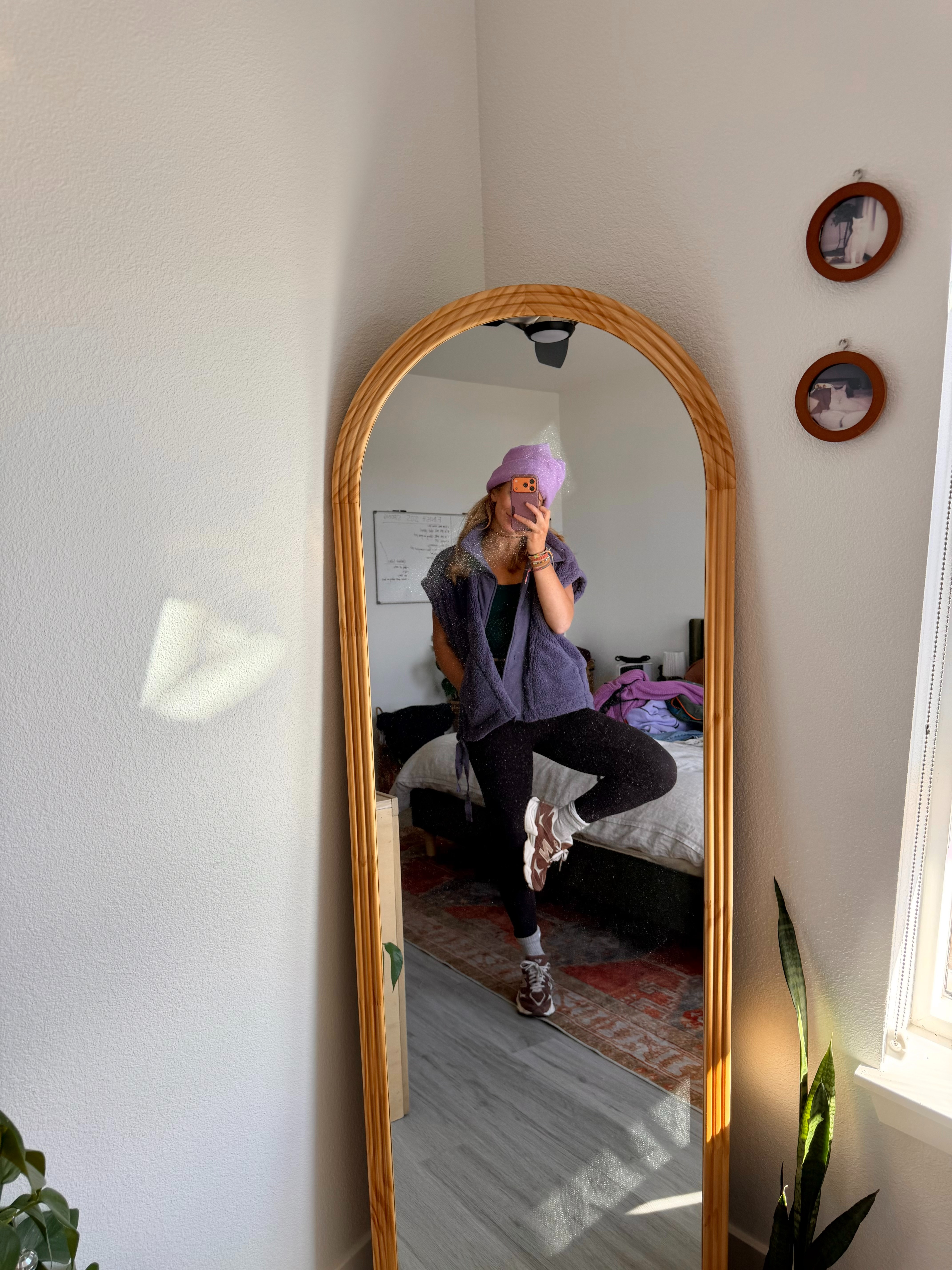 Cozy layers but make it cute! This Free People fleece vest is one of my favorite throw-on pieces, paired with my go-to New Balance sneakers for an easy everyday look. Perfect for cooler mornings, coffee runs, or getting outside for a walk. 

 #LTKootd #LTKfitnessgoals #LTKActive