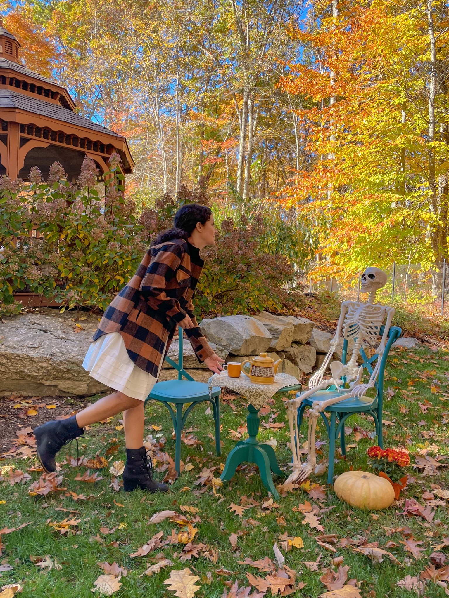 Shacket with a dress #falloutift

#LTKshoecrush #LTKSeasonal