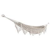 Bliss Hammocks BH-400FR Hammock in a Bag with Fringe, Cotton, Portable, Supports up to 250-Pounds fo | Amazon (US)