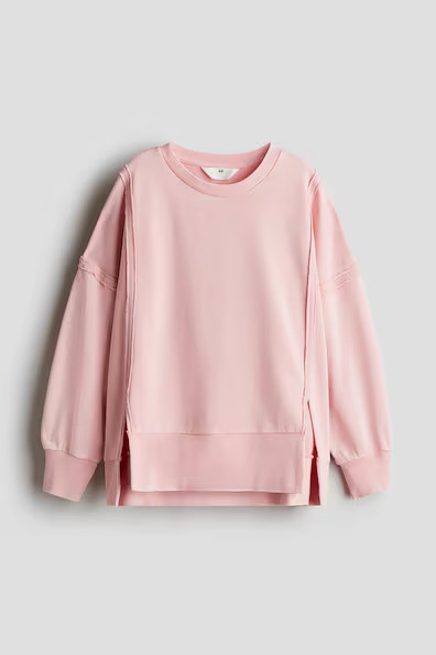 H & M - Oversized Sweatshirt - Pink | H&M (US + CA)