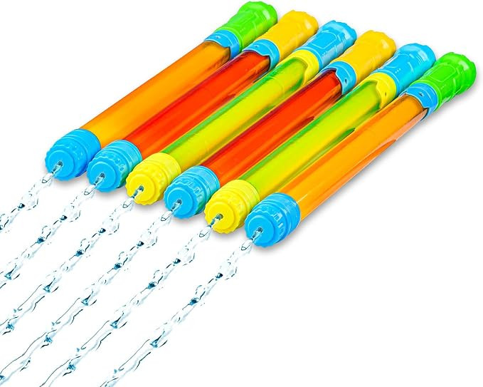 JOYIN 6 Pack Super Blaster Squirt Guns 16.5'' Summer Water Guns Swimming Pool Toys Beach Sand Wat... | Amazon (US)