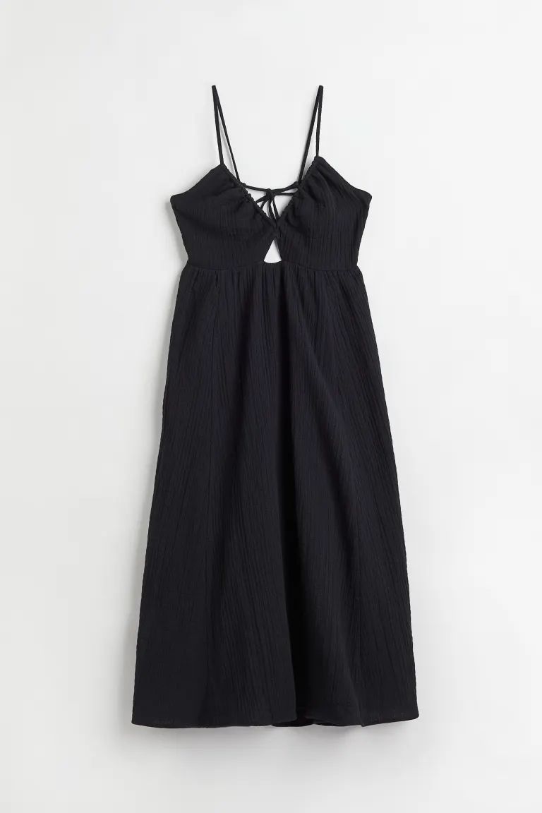 V-neck Drawstring-detail Dress | H&M (US + CA)