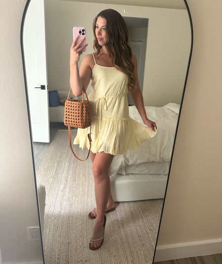 Yellow Amazon sundress so perfect for summer or your next vacation 

#LTKFindsUnder50 #LTKTravel #LTKSummerSales