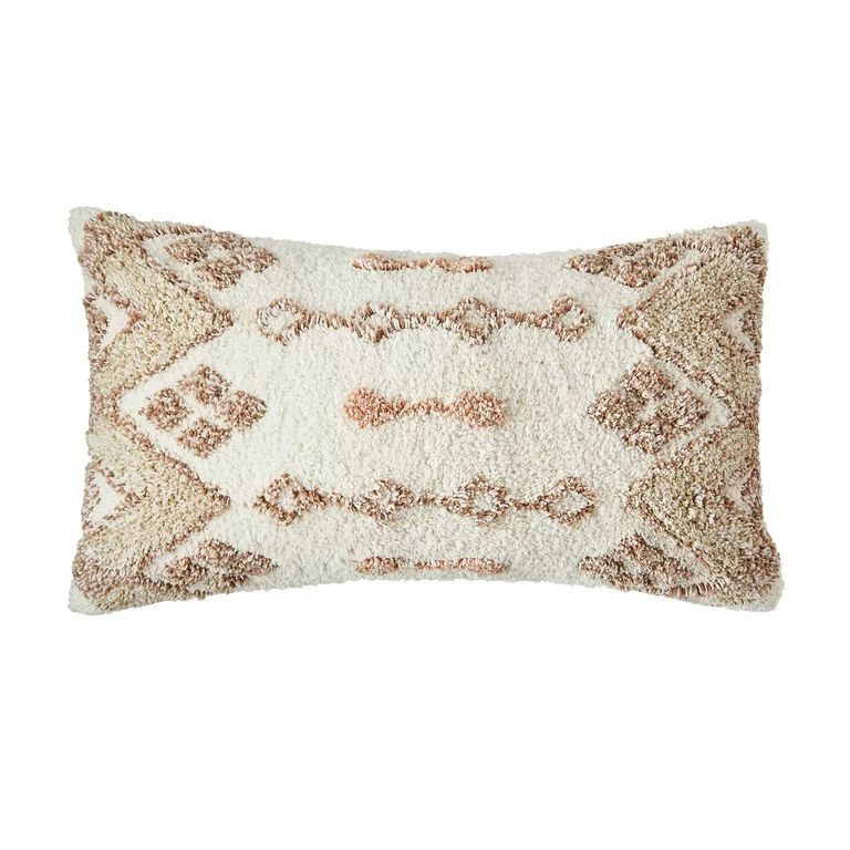 Better Homes & Gardens Brown Moroccan 14" x 24" Pillow by Dave & Jenny Marrs - Walmart.com | Walmart (US)